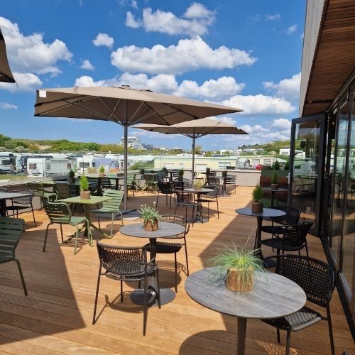 Horeca op de camping aan zee in Zuid-Holland